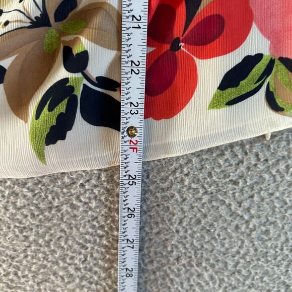 Bandolino Babydoll Tank Cami Top‎ Side Zip Lined - Picture 16 of 16